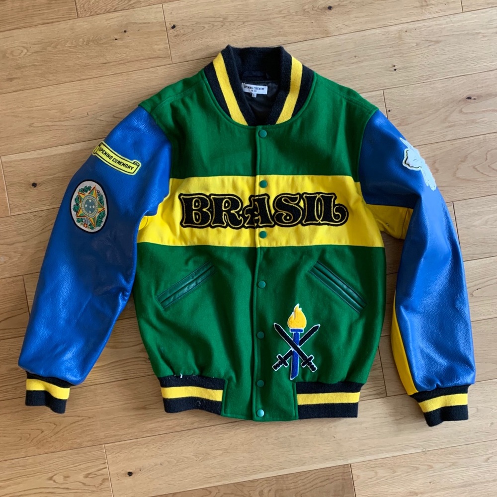 OPENING CEREMONY Global Varsity Jacket - Brazil